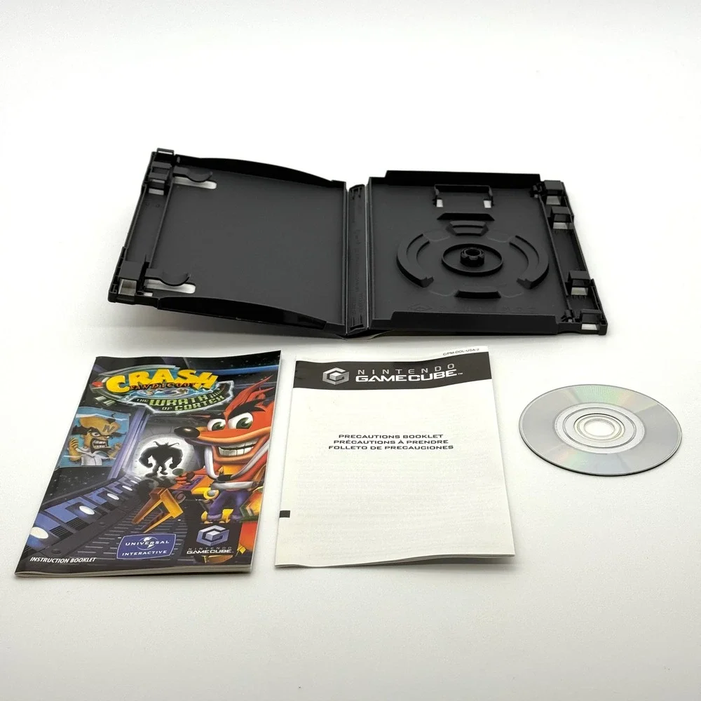 Crash Bandicoot The Wrath of Cortex Nintendo GameCube CIB Game